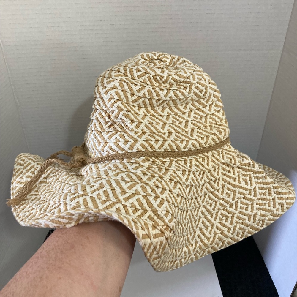 Tropical Trends Foldable Bendable Adjustable Wide Brimmed Floppy Hat Sz OS